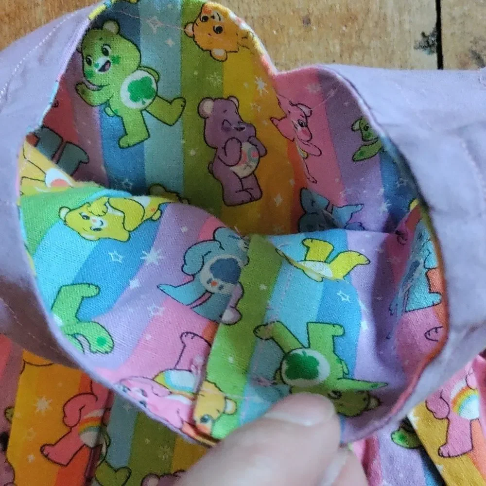 Care Bears Dress Size 18 Months Vintage Homemade Sleeveless Rainbow Summer